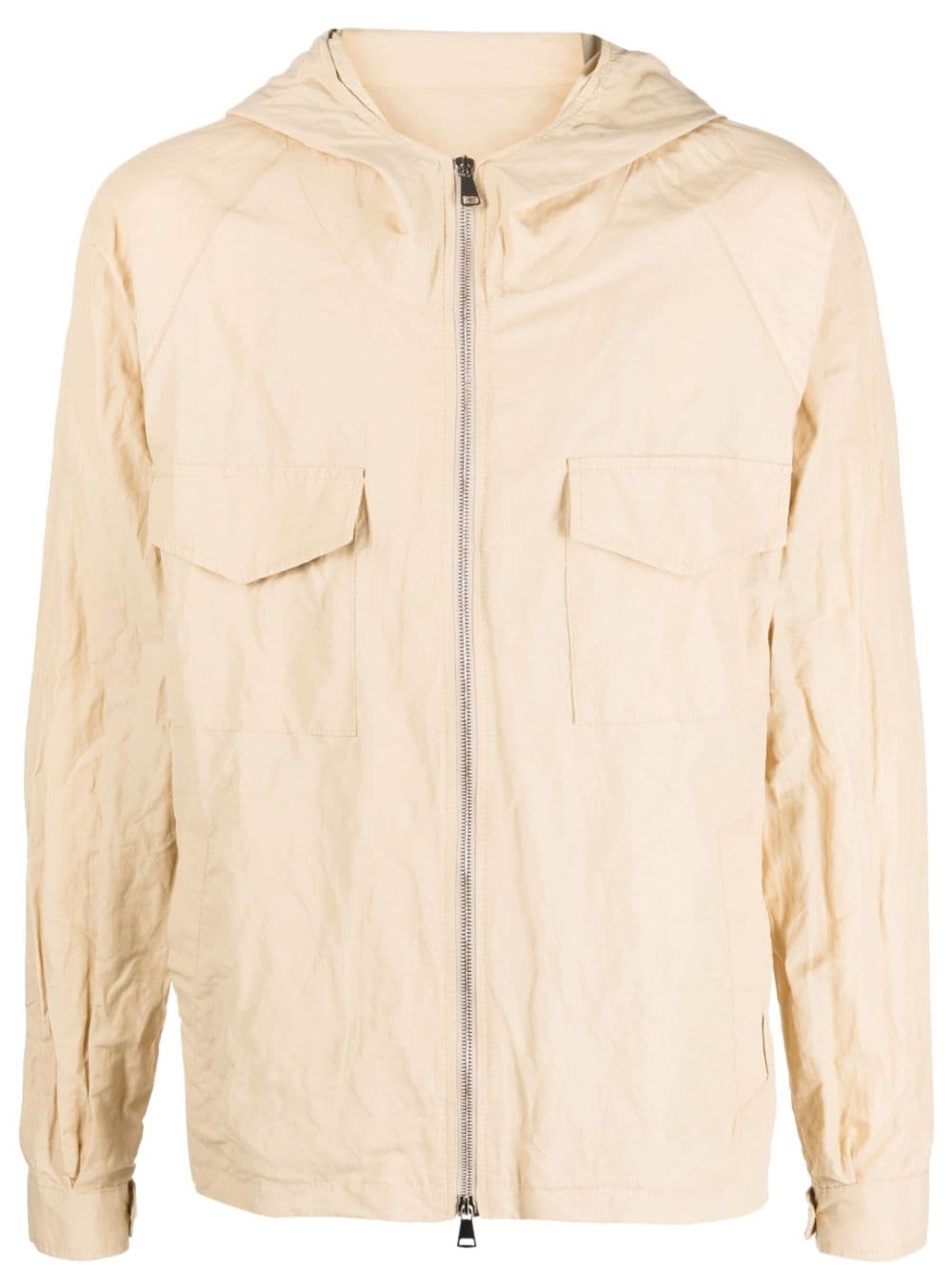 Costumein zip-up hooded jacket - Neutrals von Costumein