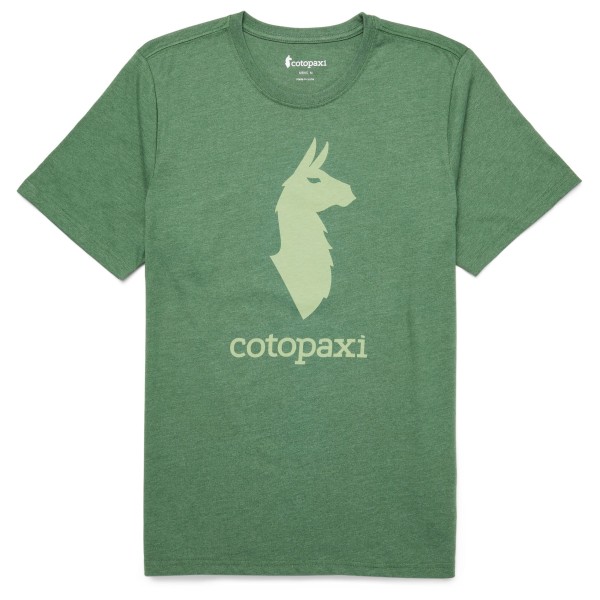 Cotopaxi - Cotopaxi Llama T-Shirt - T-Shirt Gr L grün von Cotopaxi