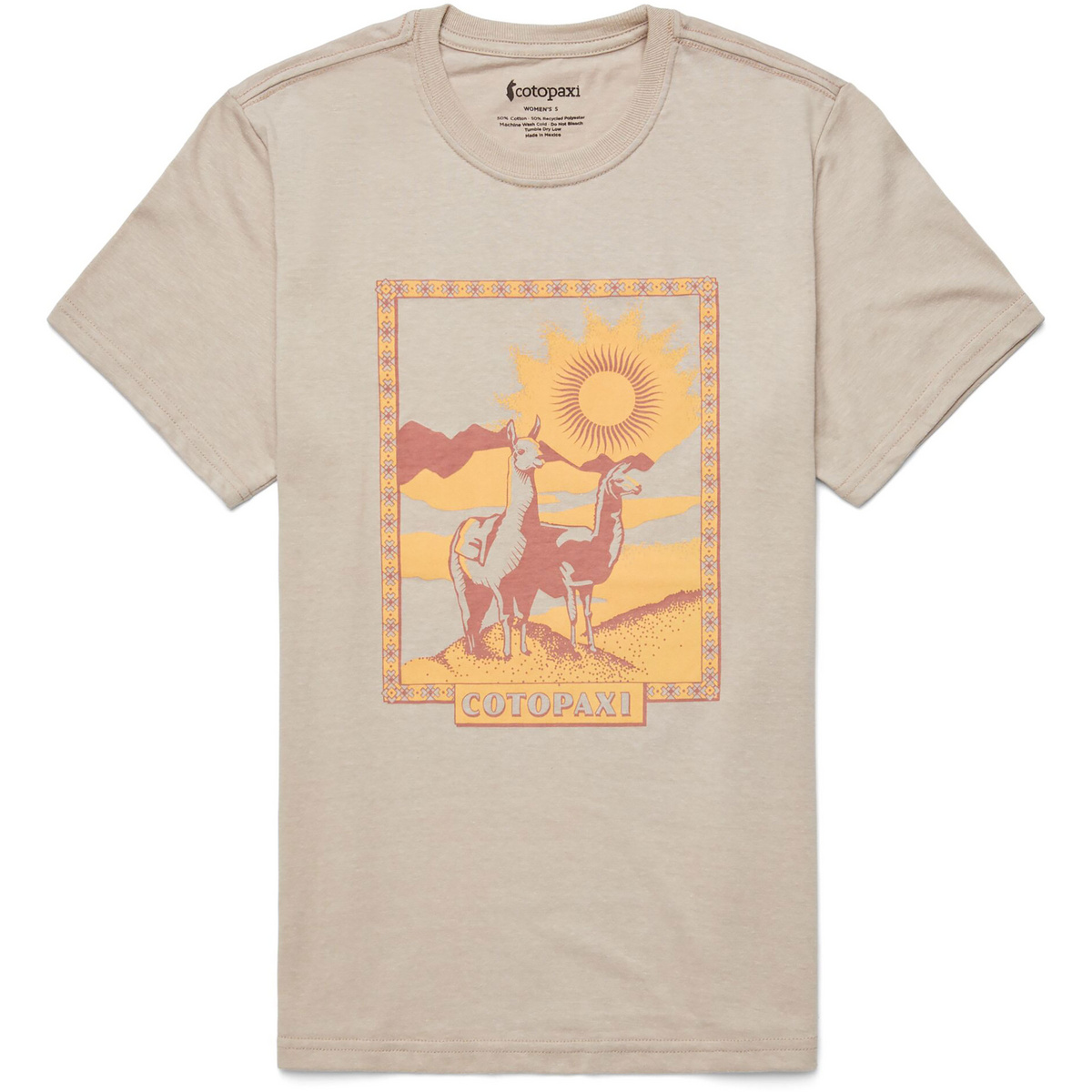 Cotopaxi Damen Llama Greetings Organic T-Shirt Cotopaxi Damen Llama Greetings Organic T-Shirt von Cotopaxi