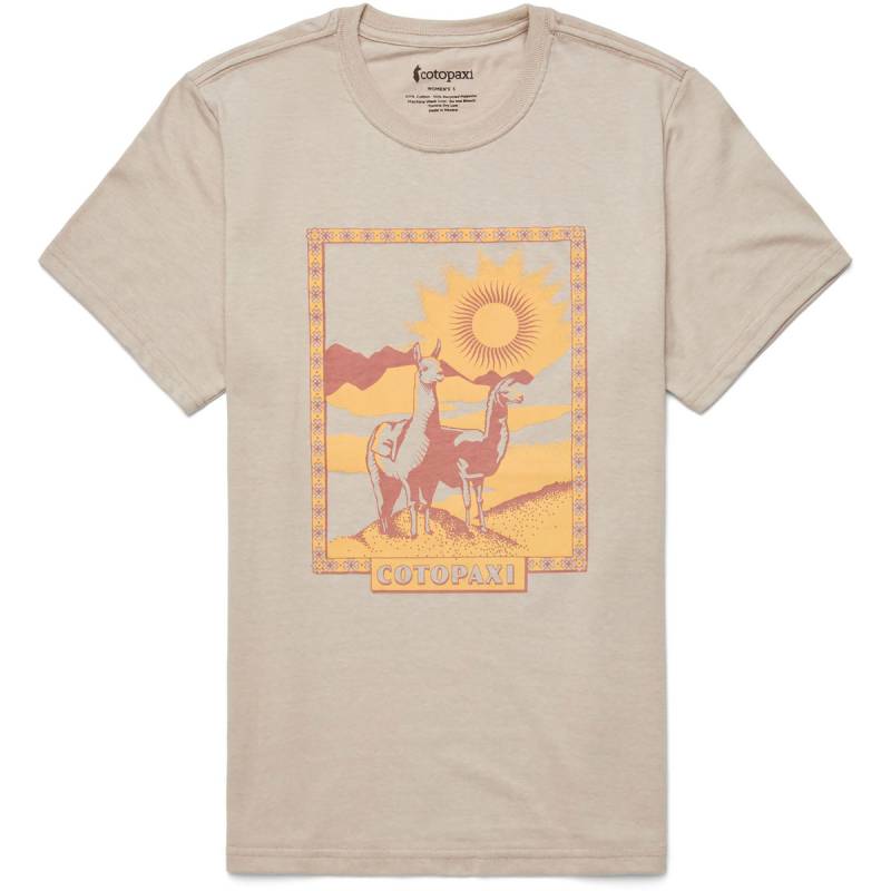 Cotopaxi Damen Llama Greetings Organic T-Shirt von Cotopaxi