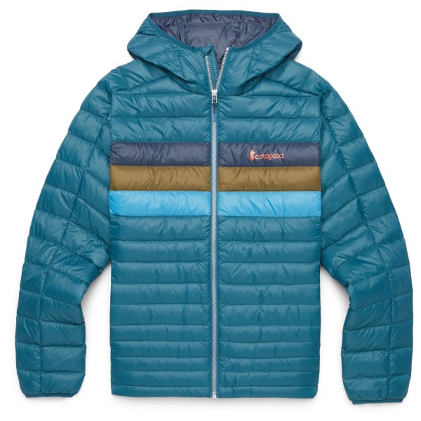 Cotopaxi - Fuego Down Hooded Jacket - Daunenjacke Gr L blau/türkis von Cotopaxi