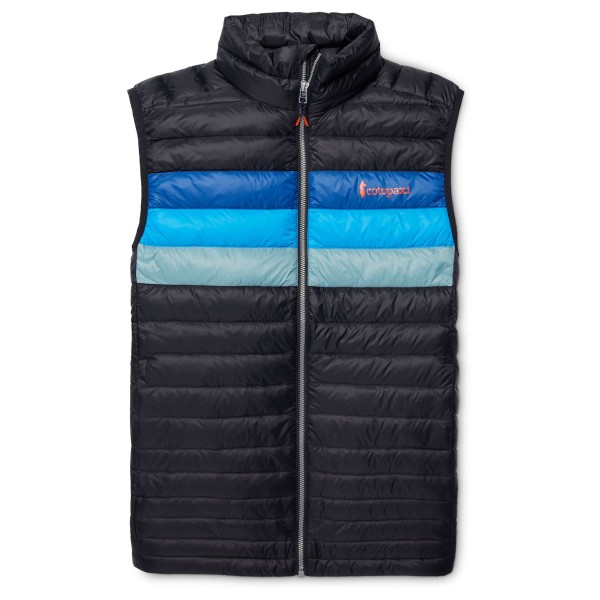 Cotopaxi - Fuego Down Vest - Daunengilet Gr M;S;XL blau;braun;orange von Cotopaxi