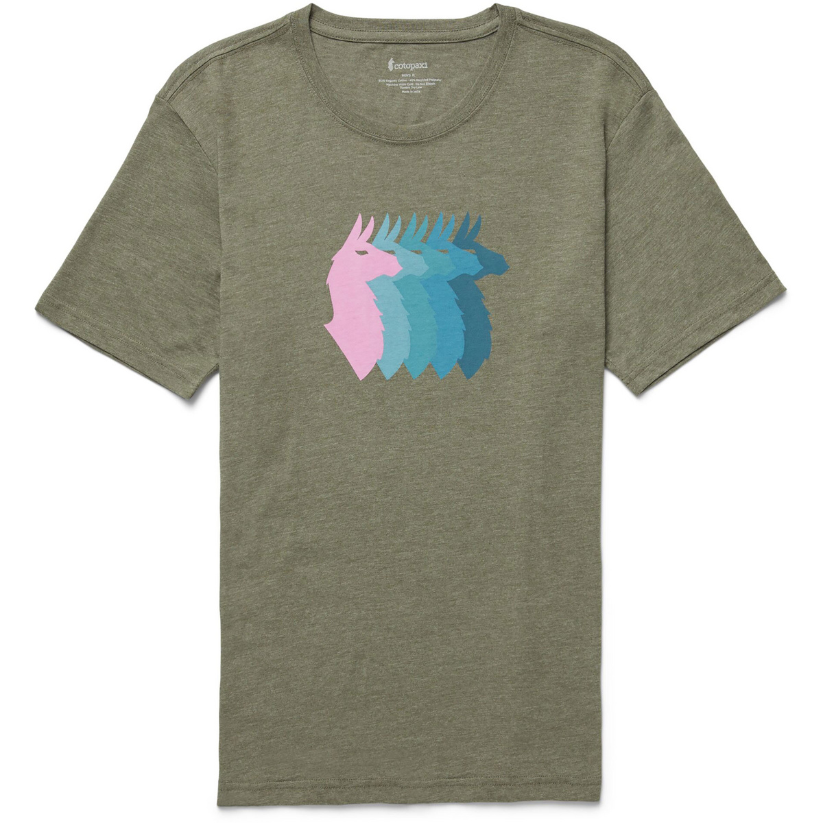 Cotopaxi Herren Llama Sequence Organic T-Shirt von Cotopaxi