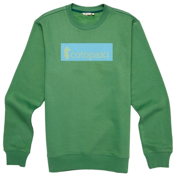 Cotopaxi - Icon Crew Sweatshirt - Pullover Gr L;M;S;XL;XXL beige;grün von Cotopaxi