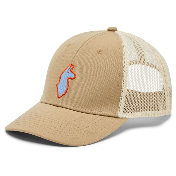 Cotopaxi - Llama Trucker Hat - Cap Gr One Size beige von Cotopaxi