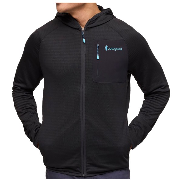 Cotopaxi - Otero Fleece Full-Zip Hooded Jacket - Fleecejacke Gr L;M;S;XL;XXL grau;schwarz von Cotopaxi