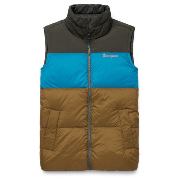 Cotopaxi - Solazo Down Vest - Daunengilet Gr M;S;XXL blau;braun;bunt Cotopaxi - Solazo Down Vest - Daunengilet Gr M;S;XXL blau;braun;bunt von Cotopaxi