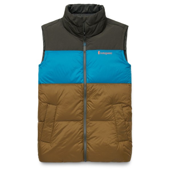 Cotopaxi - Solazo Down Vest - Daunengilet Gr L;M;S;XL;XXL blau;braun;bunt von Cotopaxi