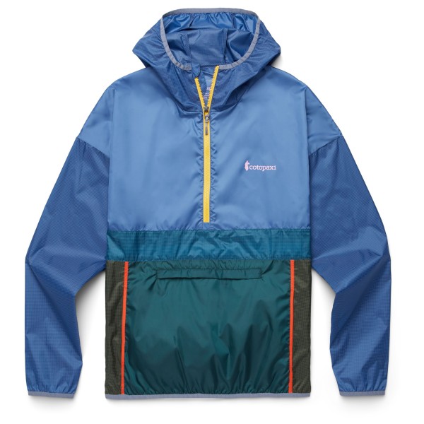 Cotopaxi - Teca Half-Zip Windbreaker - Windjacke Gr L;M;S;XL;XXL blau/türkis;bunt von Cotopaxi