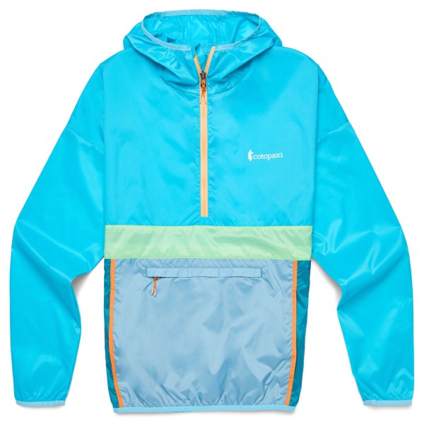 Cotopaxi - Teca Half-Zip Windbreaker - Windjacke Gr M blau/türkis von Cotopaxi