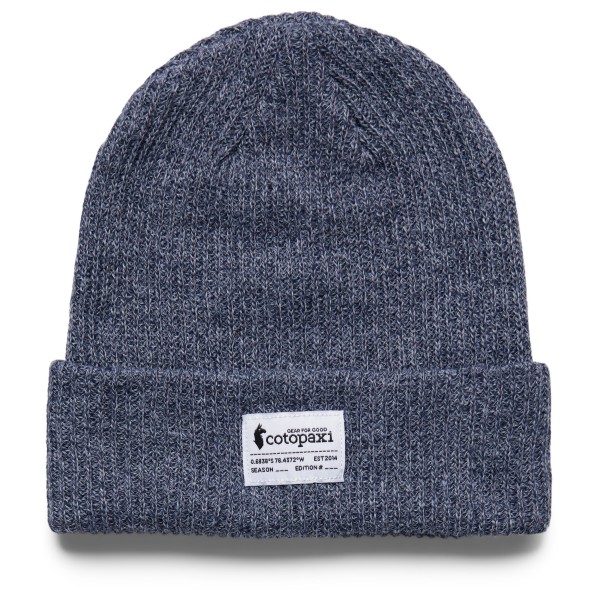 Cotopaxi - Wharf Beanie Cotopaxi Patch - Mütze Gr One Size blau von Cotopaxi