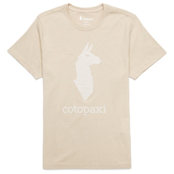 Cotopaxi - Women's Cotopaxi Llama T-Shirt - T-Shirt Gr L beige von Cotopaxi