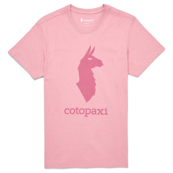 Cotopaxi - Women's Cotopaxi Llama T-Shirt - T-Shirt Gr L rosa von Cotopaxi