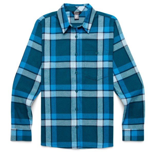 Cotopaxi - Women's Quedo Flannel Shirt - Hemd Gr L blau von Cotopaxi