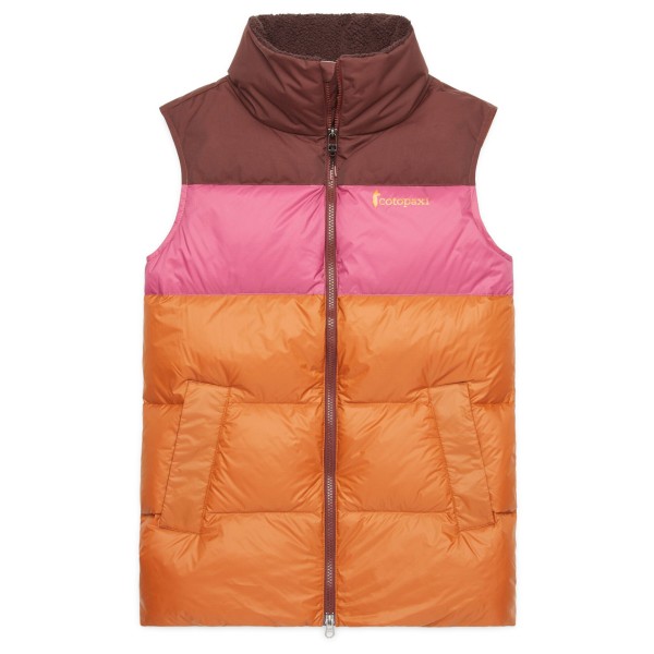 Cotopaxi - Women's Solazo Down Vest - Daunengilet Gr L;S;XL blau;orange von Cotopaxi