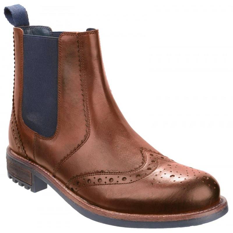 Chelseaboots Cirencester Herren Tan 39 von Cotswold