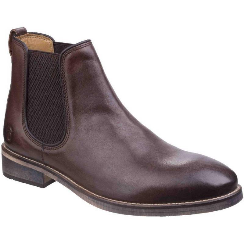 Chelseaboots Corsham, Leder Herren Braun 42 von Cotswold