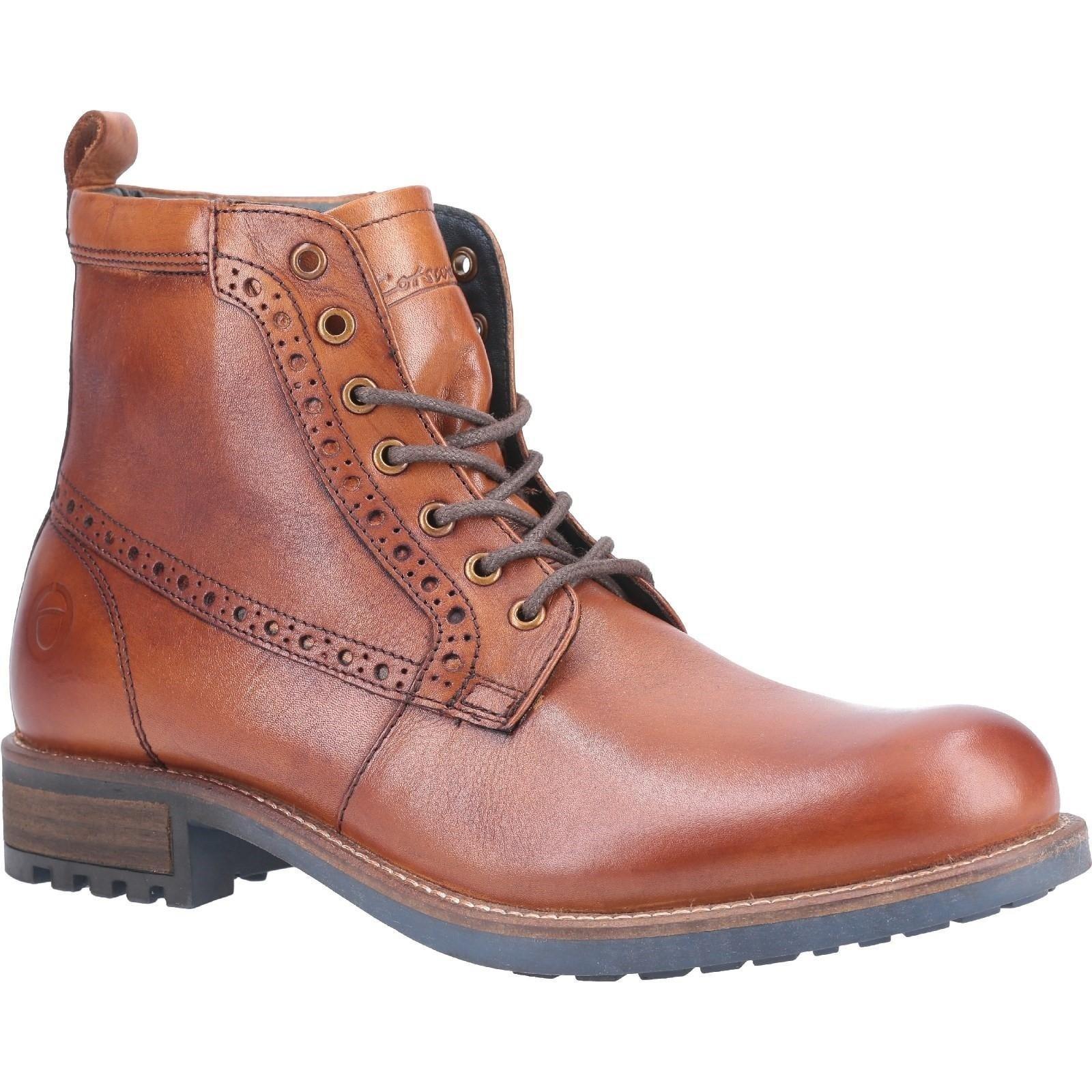 Dauntsey Lederstiefel Herren Tan 42 von Cotswold