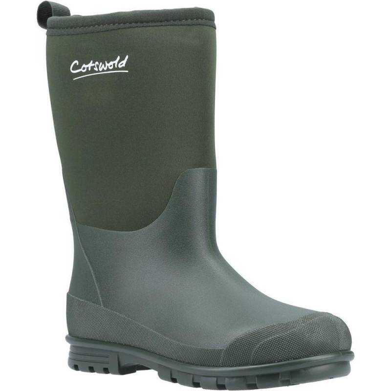 Gummistiefel Hilly, Neopren Herren Grün 30 von Cotswold