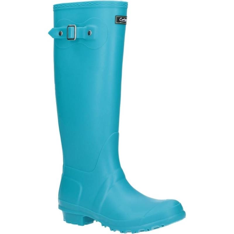 Gummistiefel Sandringham Damen Türkisblau 37 von Cotswold