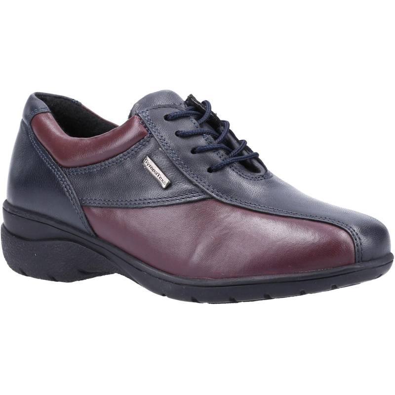 Oxfordschuhe Salford 2, Leder Damen Marine 38 von Cotswold