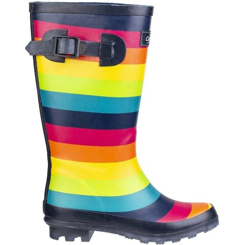 Regenbogen Gummistiefel Unisex Multicolor 28 von Cotswold