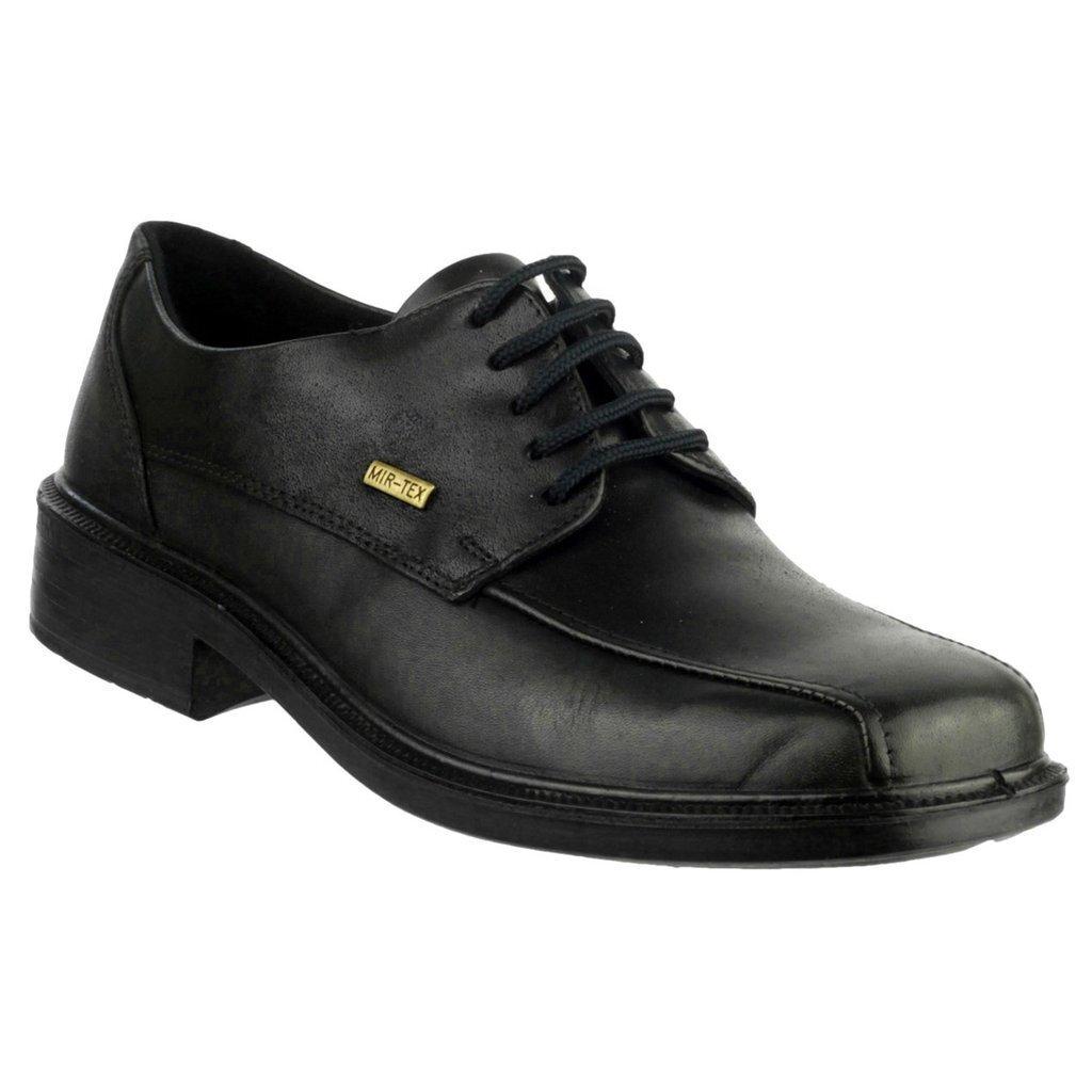 Schuhe Stonehouse 2, Narbiges Leder Herren Schwarz 40.5 von Cotswold