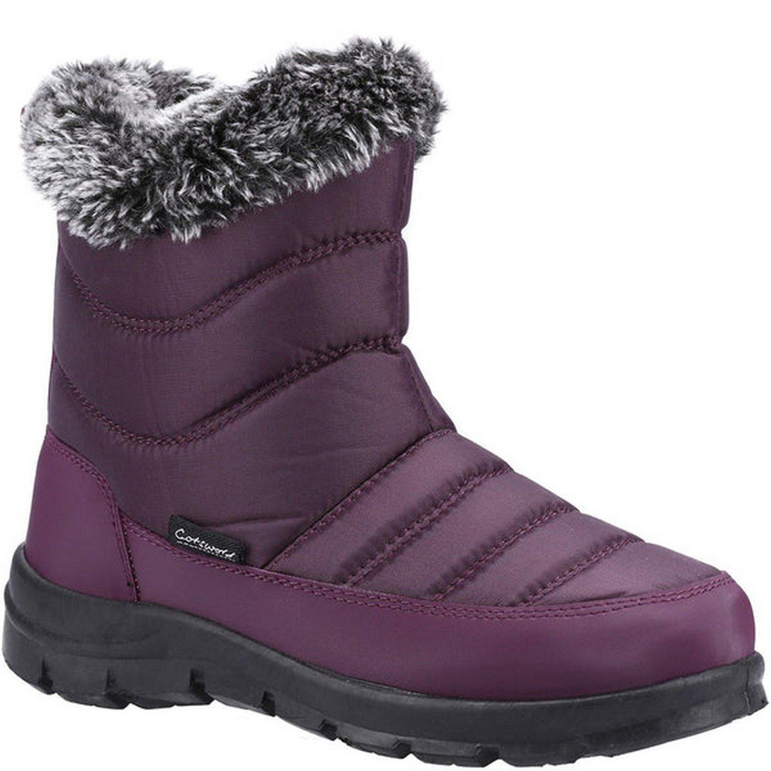 Gummistiefel Longleat Damen Lila 40.5 von Cotswold