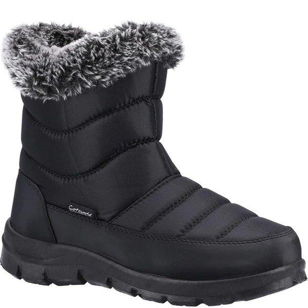 Gummistiefel Longleat Damen Schwarz 37 von Cotswold