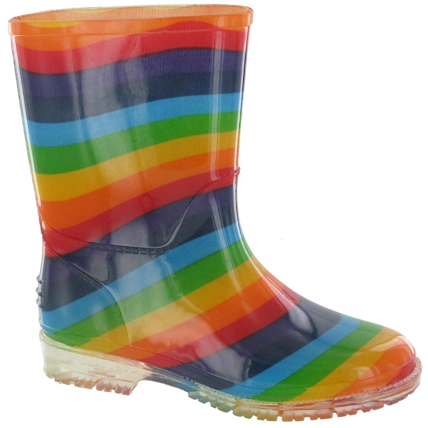 Pvc Gummistiefel Regenbogen Unisex Multicolor 27 von Cotswold