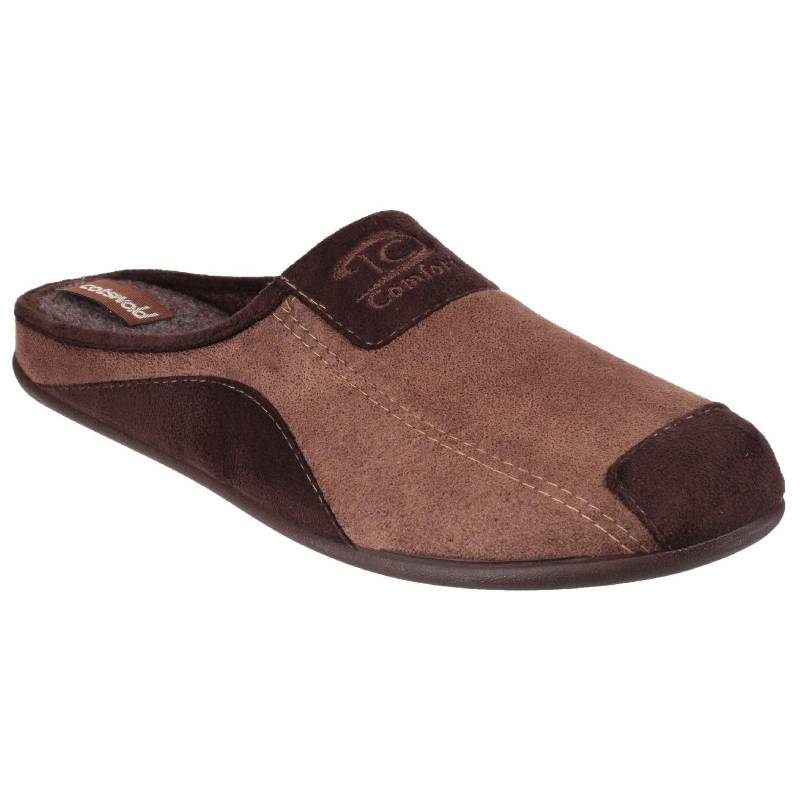 Cotswold - Westwell Pantoffel Hausschuhe, für Herren, Braun, Größe 40 von Cotswold