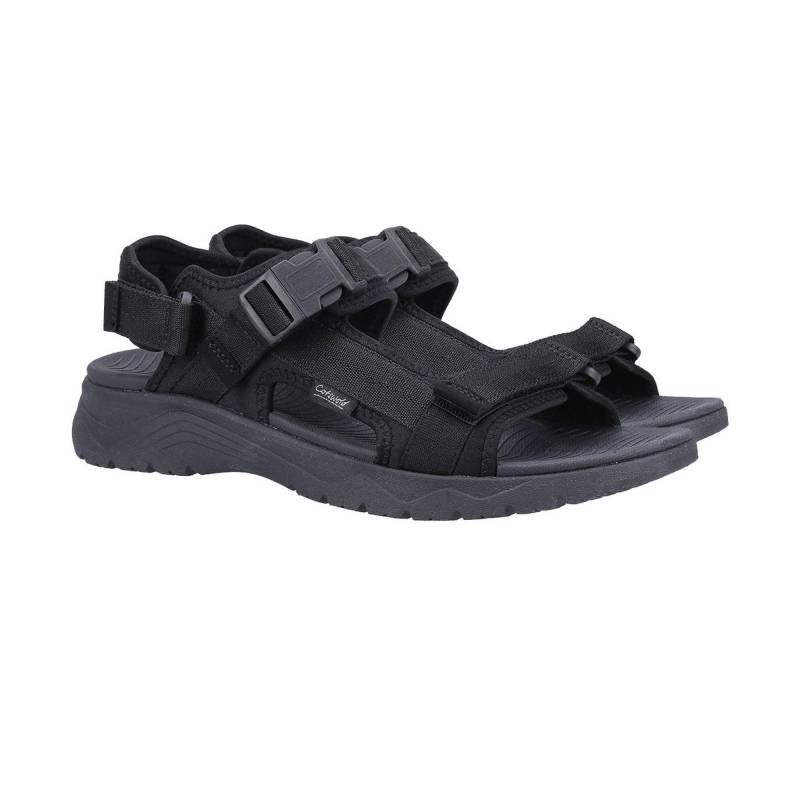 Sandalen Buckland Herren Schwarz 44.5 von Cotswold