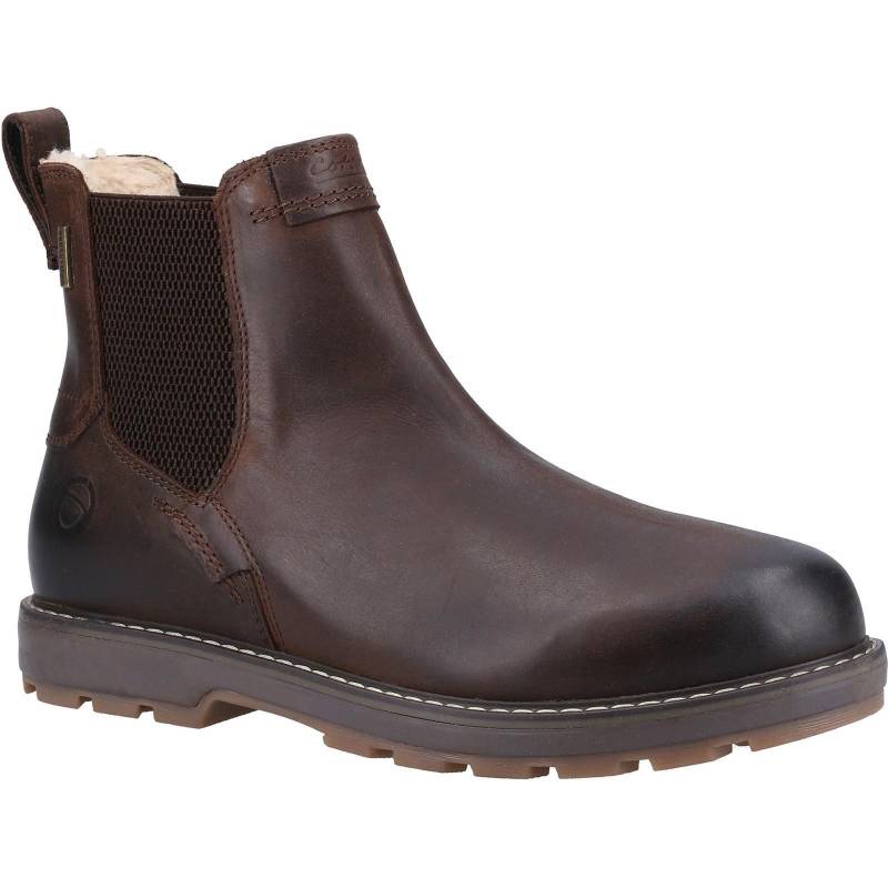 Stiefeletten Snowshill, Leder Damen Braun 38 von Cotswold