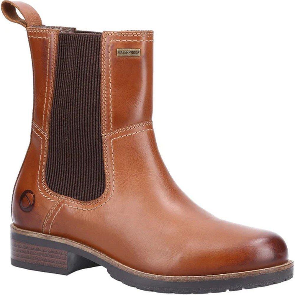 Stiefeletten Somerford, Leder Damen Tan 37 von Cotswold