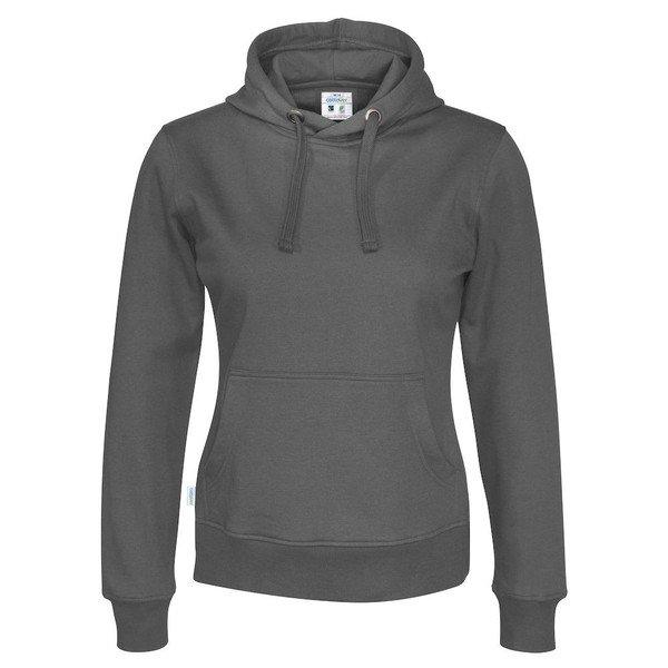 Cottover - Kapuzenpullover, für Damen, Charcoal Black, Größe L von Cottover