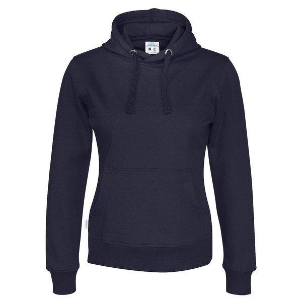 Kapuzenpullover Damen Marine M von Cottover