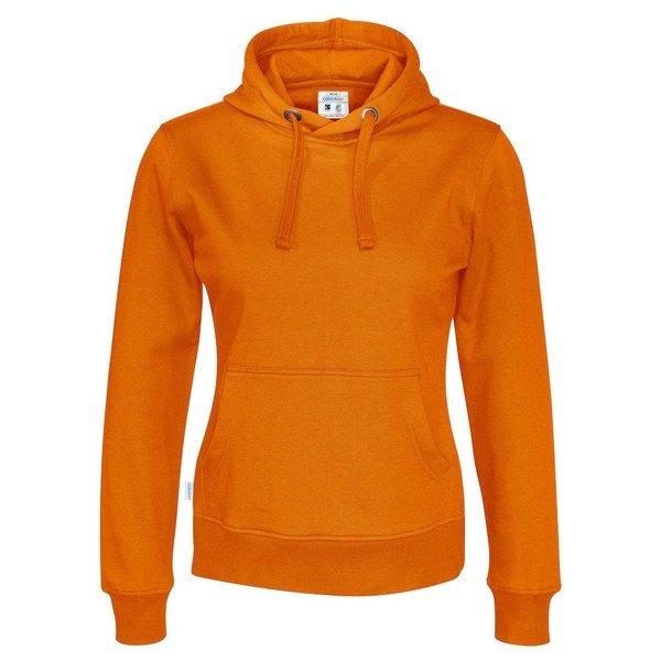 Kapuzenpullover Damen Orange M von Cottover