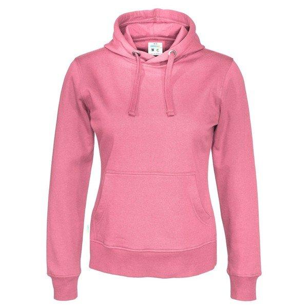 Kapuzenpullover Damen Pink M von Cottover