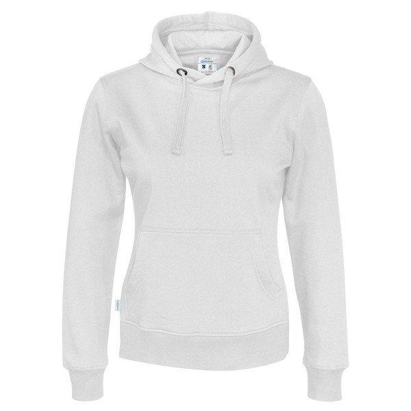 Kapuzenpullover Damen Weiss M von Cottover