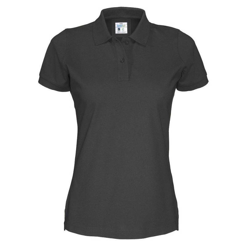 Cottover - Pique Lady TShirt, für Damen, Schwarz, Größe L von Cottover