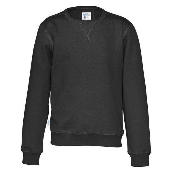 Sweatshirt Mädchen Schwarz 164 von Cottover