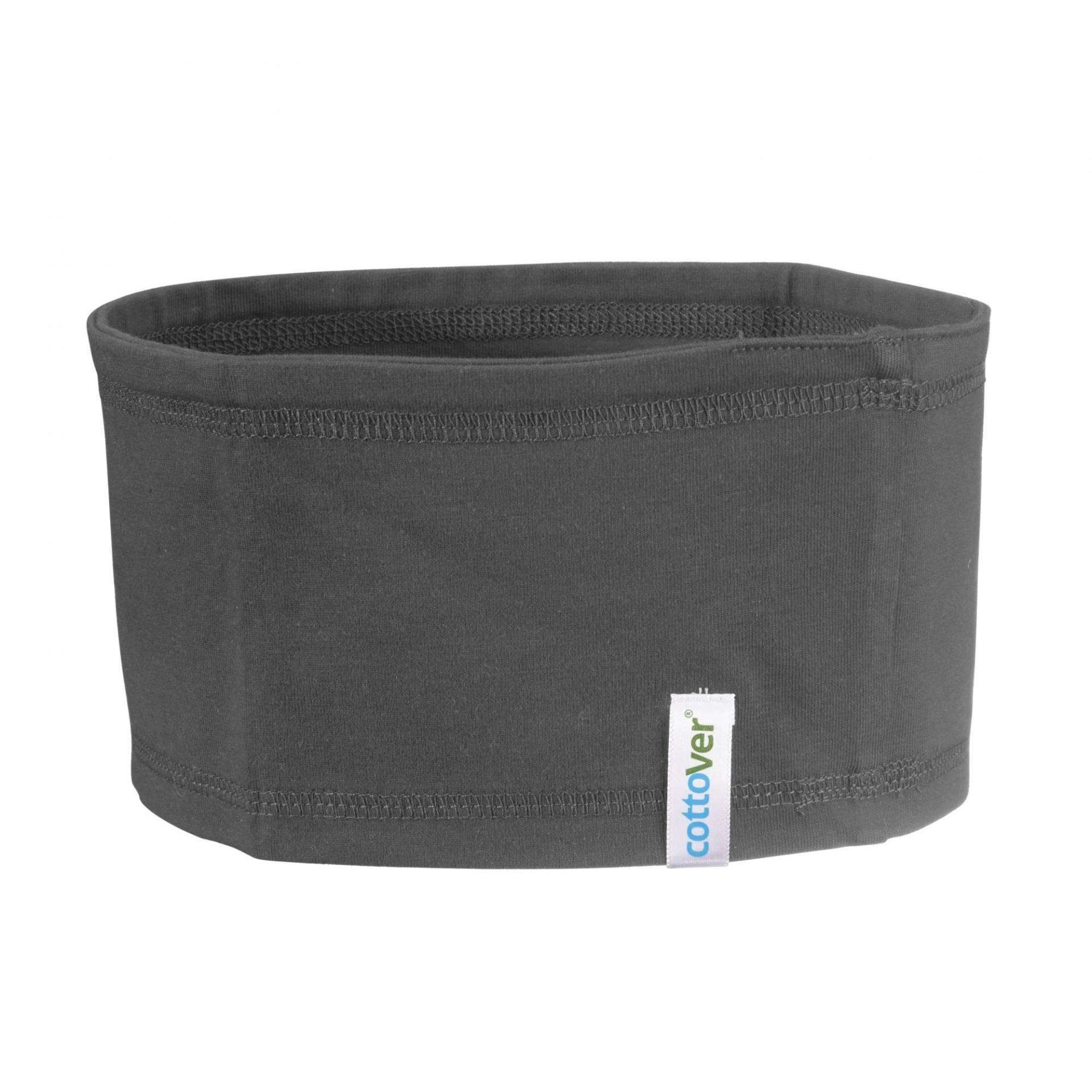 Cottover - Stirnband, One Size, Charcoal Black von Cottover