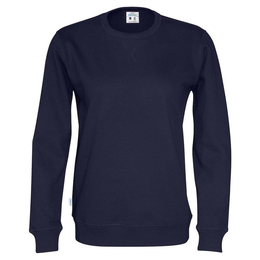 Cottover - Sweatshirt, für Damen, Marine, Größe M von Cottover