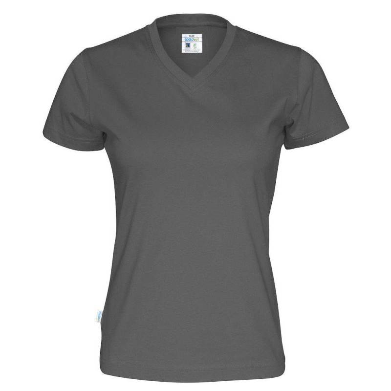 Tshirt Damen Charcoal Black M von Cottover