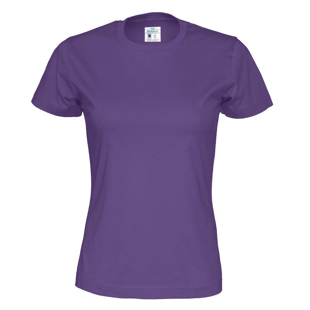 Tshirt Damen Lila L von Cottover