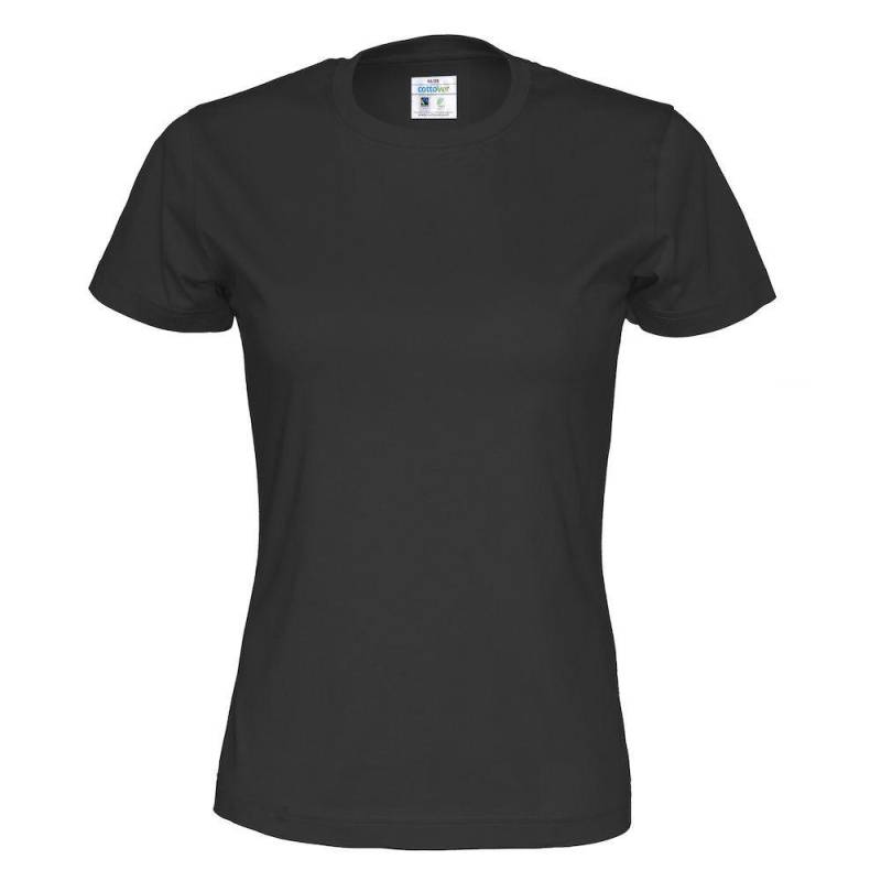 Cottover - TShirt, für Damen, Schwarz, Größe L von Cottover