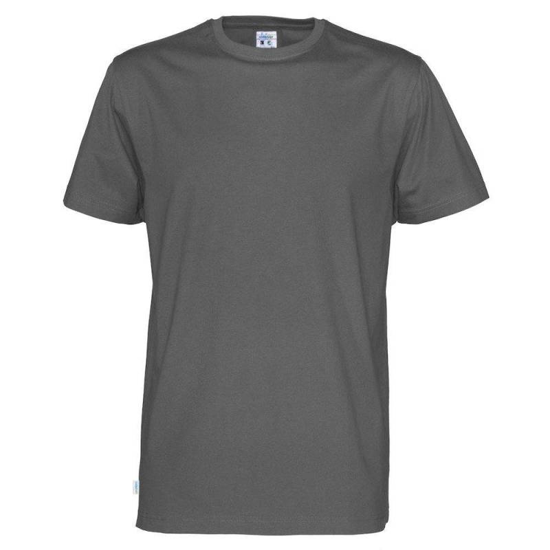 Tshirt Herren Charcoal Black L von Cottover