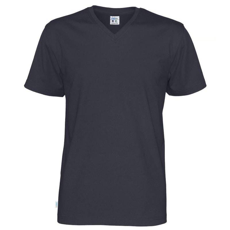 Tshirt Vausschnitt Herren Marine XL von Cottover