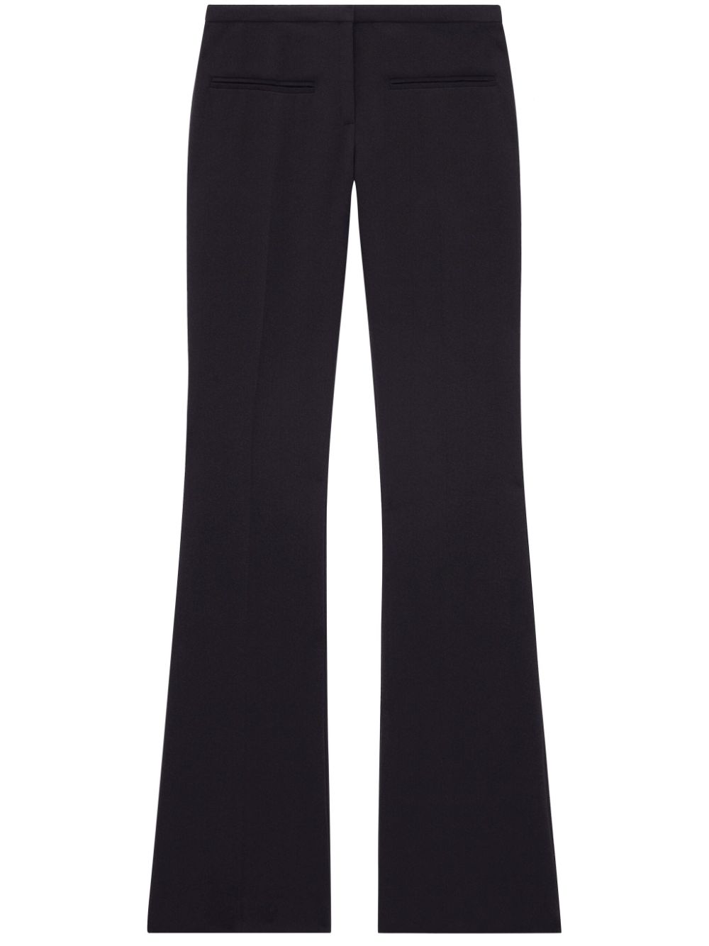 Courrèges Heritage bootcut trousers - Black von Courrèges