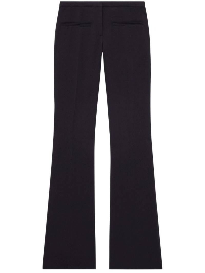 Courrèges Heritage bootcut trousers - Black von Courrèges